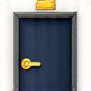 Icona di uno scudo per rappresentare una porta blindata.